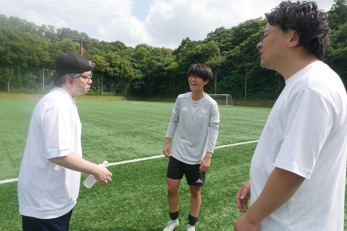 サンライズイーグル江田の新たな挑戦!利用者さんと一緒に日体大のグラウンドへ!(写真2)