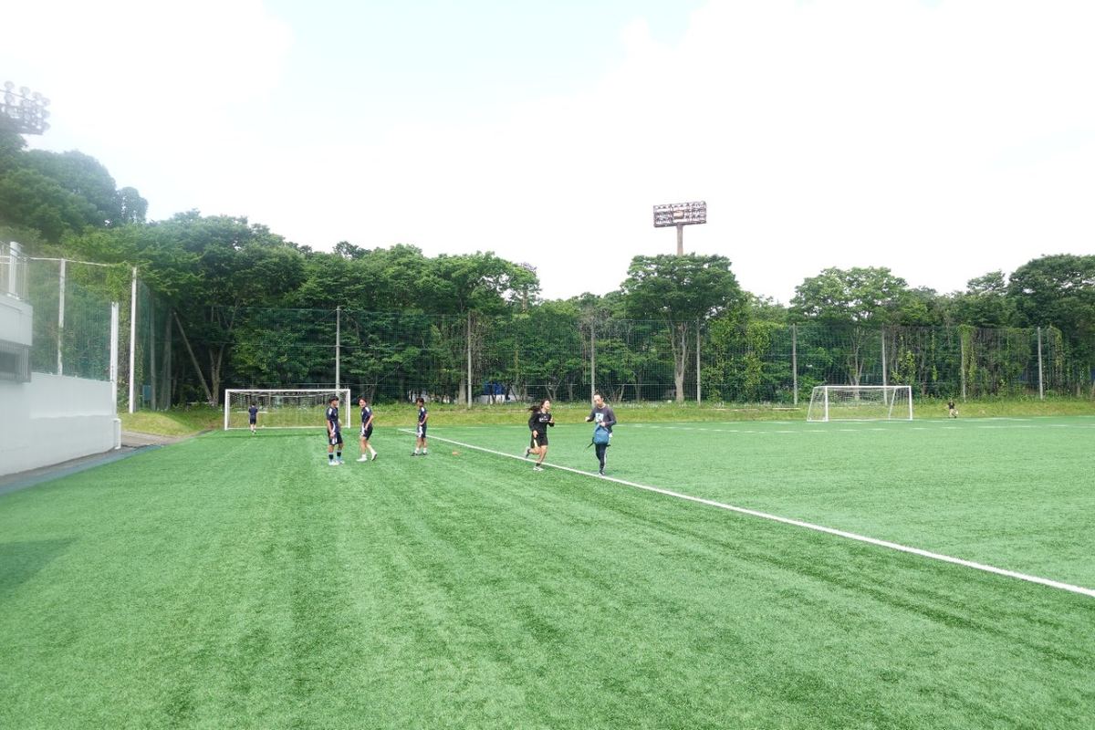 サンライズイーグル江田の新たな挑戦!利用者さんと一緒に日体大のグラウンドへ!(写真3)